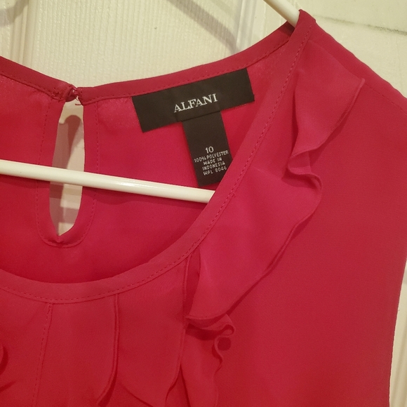 Alfani Ruffle Top - Picture 8 of 9